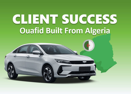 Últimas soluções da empresa sobre De comprador pela primeira vez a parceiro confiável: como Boucherit Ouafid construiu seu negócio de importação de automóveis conosco