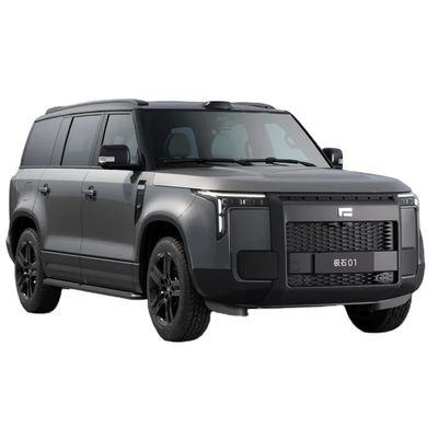 Bom preço. Combustível híbrido Jishi 01 2023 Versátil Versão de 7 lugares Veículos energéticos SUV médio grande Velocidade máxima 200Km/h 2023 REEV Carro on-line