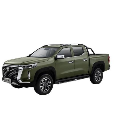 Bom preço. 2023 Changan Lantuozhe 2.0T Diesel Car Pickup com farol LED e direção esquerda Destaque da multidão on-line