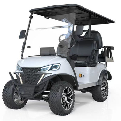 Bom preço. Assentos 1-2 Carrinho de golfe elétrico Caça 4 Passageiro com motor AC de 5kw e peso de 400-500kg on-line