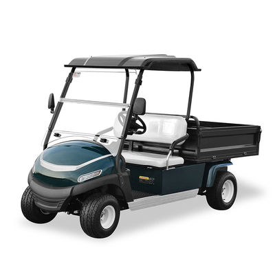 Bom preço. Mini 2 assentos e balde de carga 48v Veículo utilitário agrícola elétrico 5.44hp Potência 18.6mph Max. Velocidade para operações agrícolas on-line