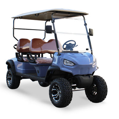 Bom preço. Venda de 4 lugares carro de caça elétrico de golfe com 5KW AC KDS motor e alta capacidade de grau on-line