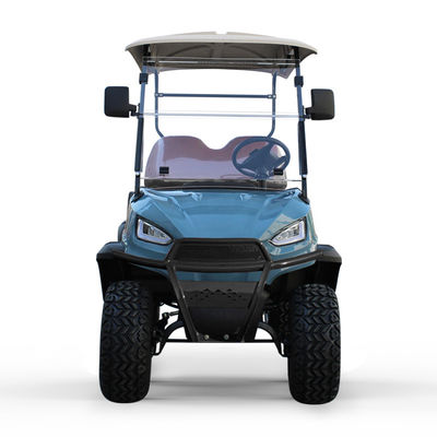 Bom preço. 400-500kg Peso de curva 2024 Design personalizado luxo levantado 2 passageiros Carrinho de golfe elétrico com moldura de carro de golfe de alumínio on-line