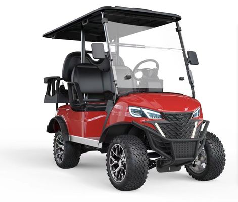Bom preço. 4 lugares Off-road Hunter Cart Carros de golfe elétricos com design levantado e quilometragem de 70-90 km on-line