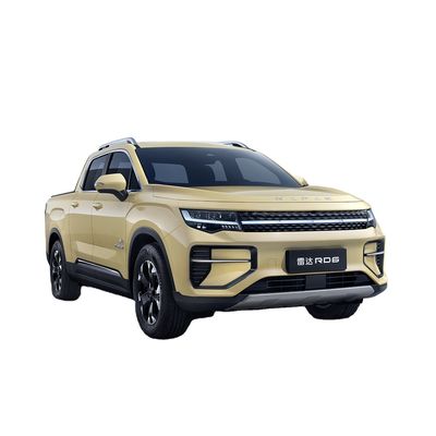 Bom preço. 2023 2024 Geely Ev Car Radar RD6 4 portas 5 lugares Pick Up Long Range Pickup Elétrico 4x4 4wd Carros 5260 * 1900 * 1830mm on-line