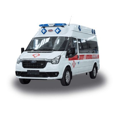 Bom preço. Ford Medical Direct Supply Ambulance Tipo 2 4x4 Van Veículo de Resgate para Transporte de Paciente Combustível Diesel Faixa traseira 1704mm on-line