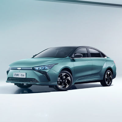 Bom preço. 480 km de autonomia 2023 EV Carro elétrico Geometria G6 Design Bateria Energia Automático 4 portas 5 lugares Estrutura do corpo on-line