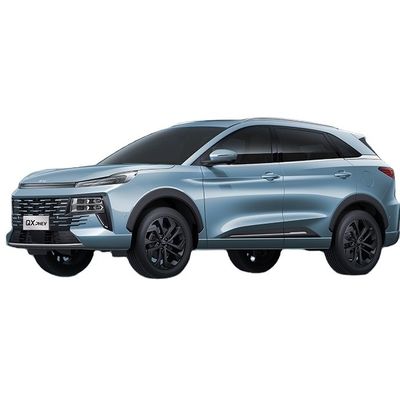 Bom preço. JAC QX PHEV 120 km Veículos elétricos híbridos plug-in SUV compacto com caixa de velocidades automática e sistema de entretenimento do carro on-line