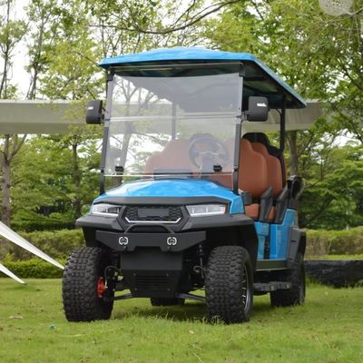 Bom preço. Radius mínimo de viragem 5,25m Levantado 2 4 6 assentos Bateria elétrica de lítio Carrinho de golfe Caça Golf Carrinho de carro com DOT CEE on-line