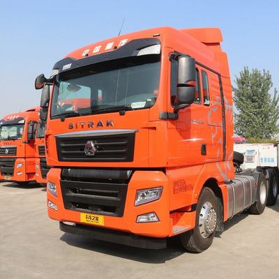 Bom preço. Cummins Motor 2024 Sitrak G7 Caminhão Pesado 6*4 Direção à Esquerda 6x4 Euro V 430HP 0km Caminhão Tractor Usado para Performance on-line
