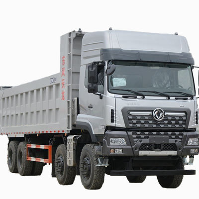 Bom preço. 8x4 camiões de descarga de 8,2m carregadores de descarga de 560 hp camiões de descarga de DongFeng capacidade do motor 8L manual de ar condicionado on-line