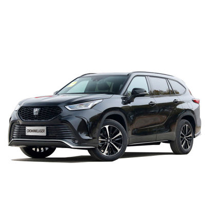 Bom preço. 2023 Chinese T-o-y-o-t-a CROWN KLUGER 2.5L HEV Carros 4WD com luz diurna LED e ar condicionado automático on-line