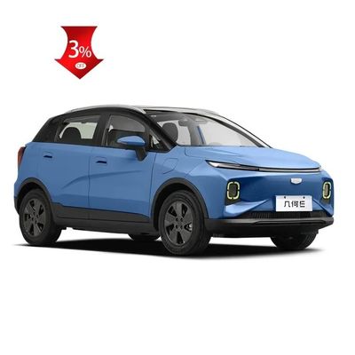 Bom preço. 2023 Geely Geometry E 401KM Veículos elétricos de energia de 4 lugares Carro adulto SUV compacto com bateria de fósforo de ferro e lítio on-line