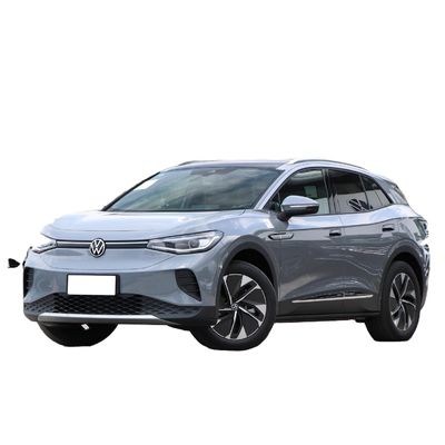 Bom preço. 2024 Stock VW ID4 ID6 Crozz SUV Elétrico Multi-link Suspensão traseira Direção esquerda Longa vida útil da bateria 0km Carro usado on-line